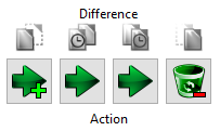 Sync configuration based on differences